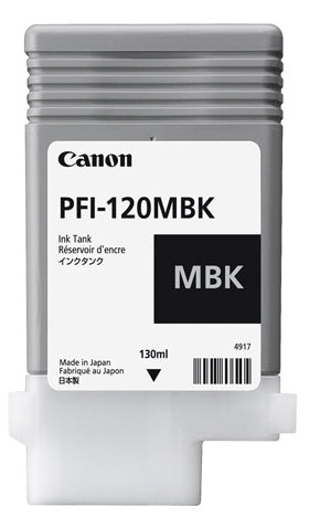 Canon PFI 120 MBK Mat sort Blækbeholder 2884C001