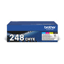 Brother TN248VAL Multipack Sort Gul Cyan Magenta 1000 sider Toner
