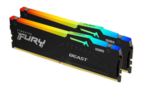 Kingston FURY Beast DDR5 SDRAM 32GB kit 6000MHz CL36 On-die ECC DIMM 288-PIN