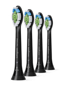 Philips Sonicare W2 Optimal White HX6064 Ekstra tandbørstehoved 4 Sort