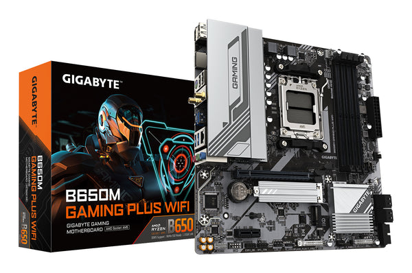 Gigabyte B650M GAMING PLUS WIFI Micro ATX Socket AM5 AMD B650