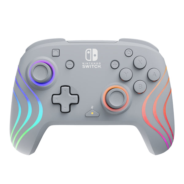 PDP Afterglow Wave Grå USB Gamepad Analog/digital Nintendo Switch, Nintendo Switch OLED