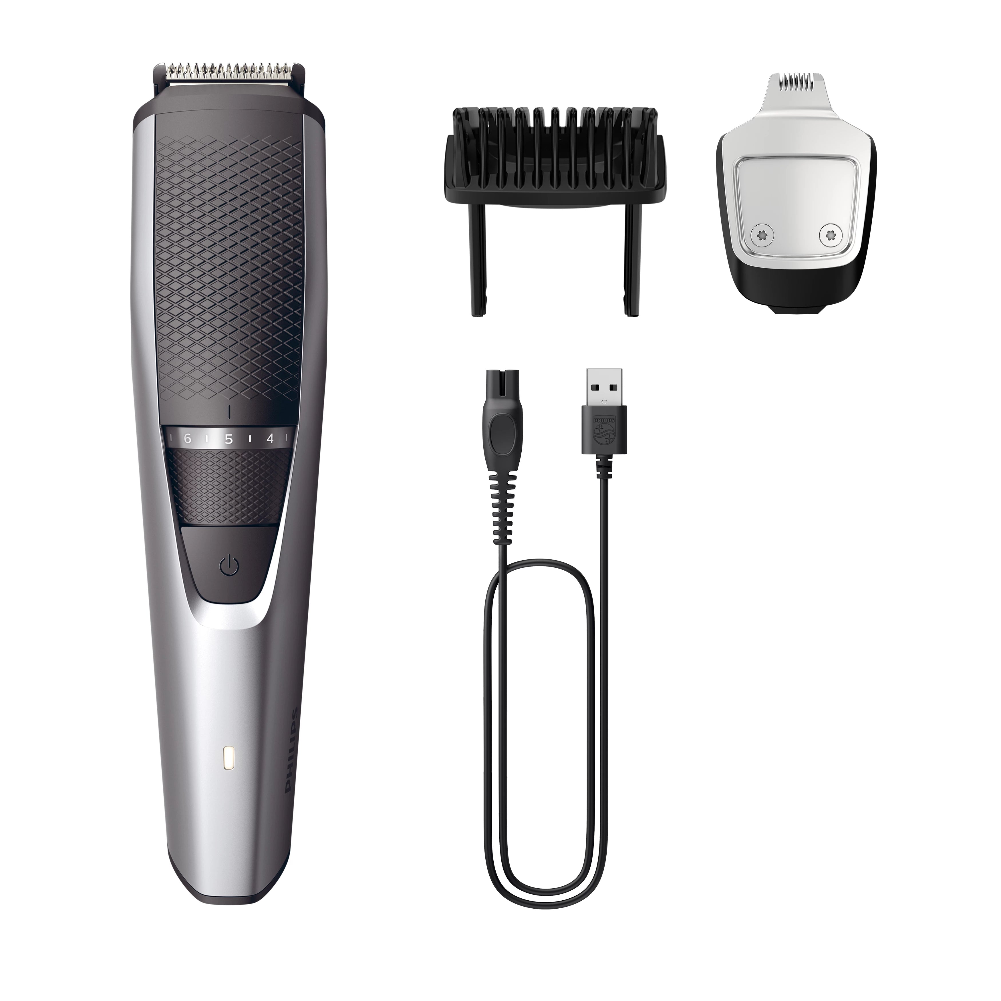 Philips BeardTrimmer Series 3000 BT3239 Trimmer Sort Grå