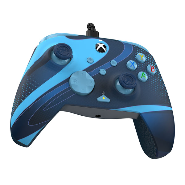 PDP REMATCH GLOW Advanced Blå USB Gamepad Analog/digital PC, Xbox One, Xbox Series S, Xbox Series X
