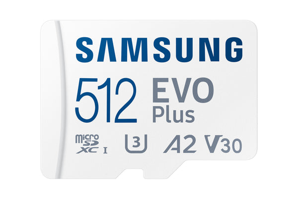Samsung EVO Plus MB-MC512S microSDXC UHS-I Memory Card 512GB 160MB/s
