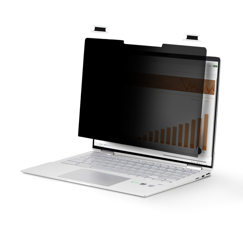 StarTech.com 14-inch 16 10 Touch Privacy Screen, Anti-Glare Privacy Filter, Laptop Monitor Screen Protector with +/- 30 Deg. View Angle, Flip-Over - 51% Blue Light Reduction (14LT6-PRIVACY-SCREEN) Notebook privacy-filter