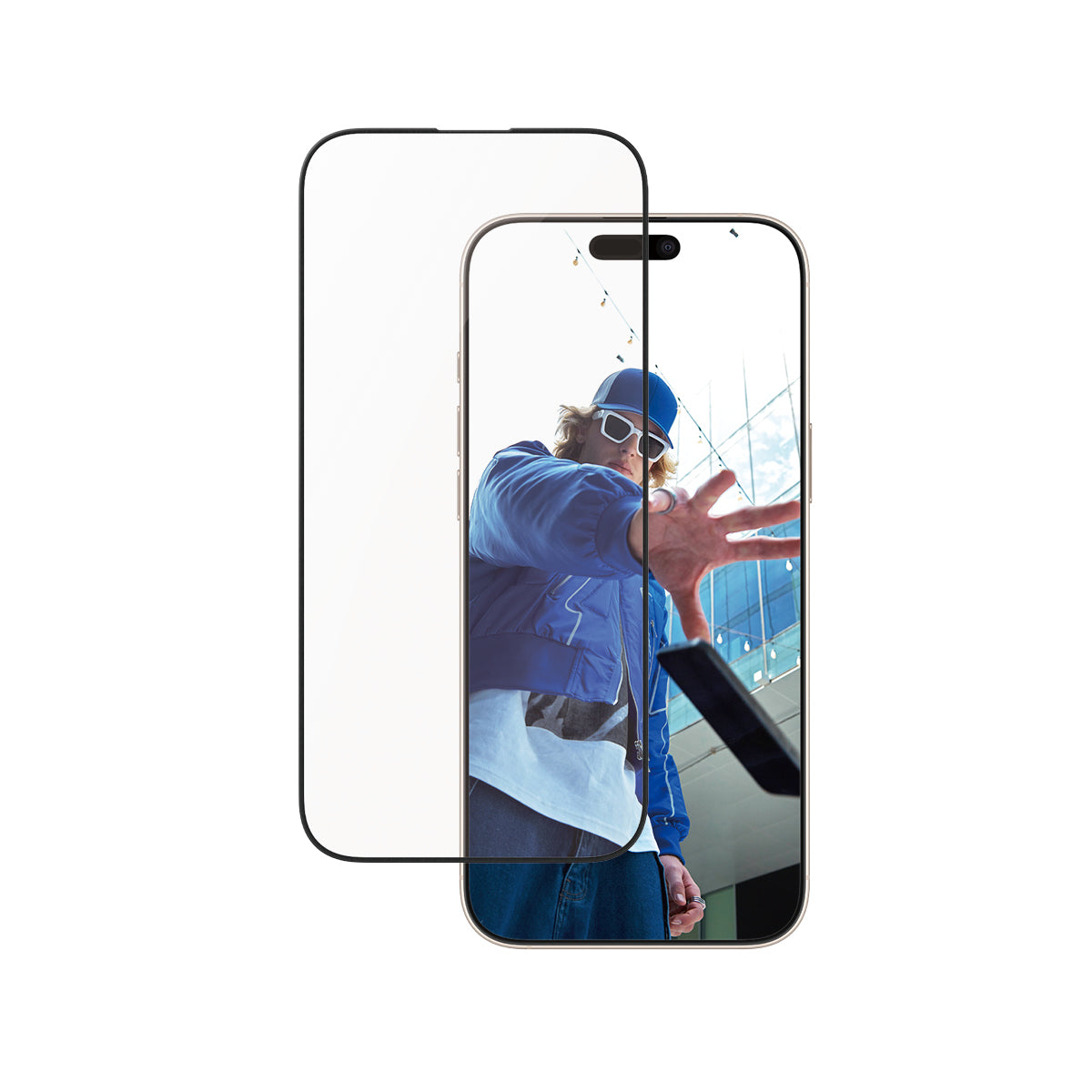 PanzerGlass Aluminium Ramme Skærmbeskytter Apple Iphone 16 Pro Max