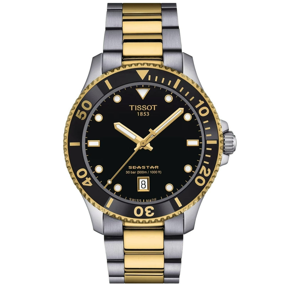 Tissot Seastar 1000 sort herreur T120.410.22.051.00