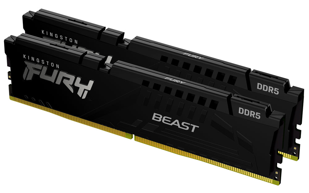 Kingston FURY Beast DDR5 SDRAM 16GB kit 6000MHz CL30 On-die ECC DIMM 288-PIN