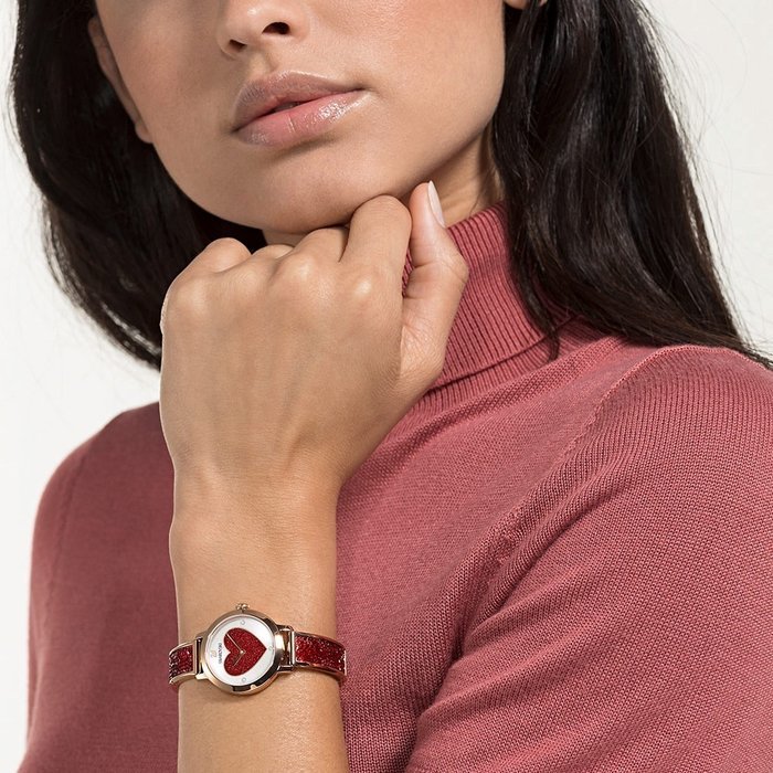 Swarovski ur Cosmic Rock rød Heart 5483519