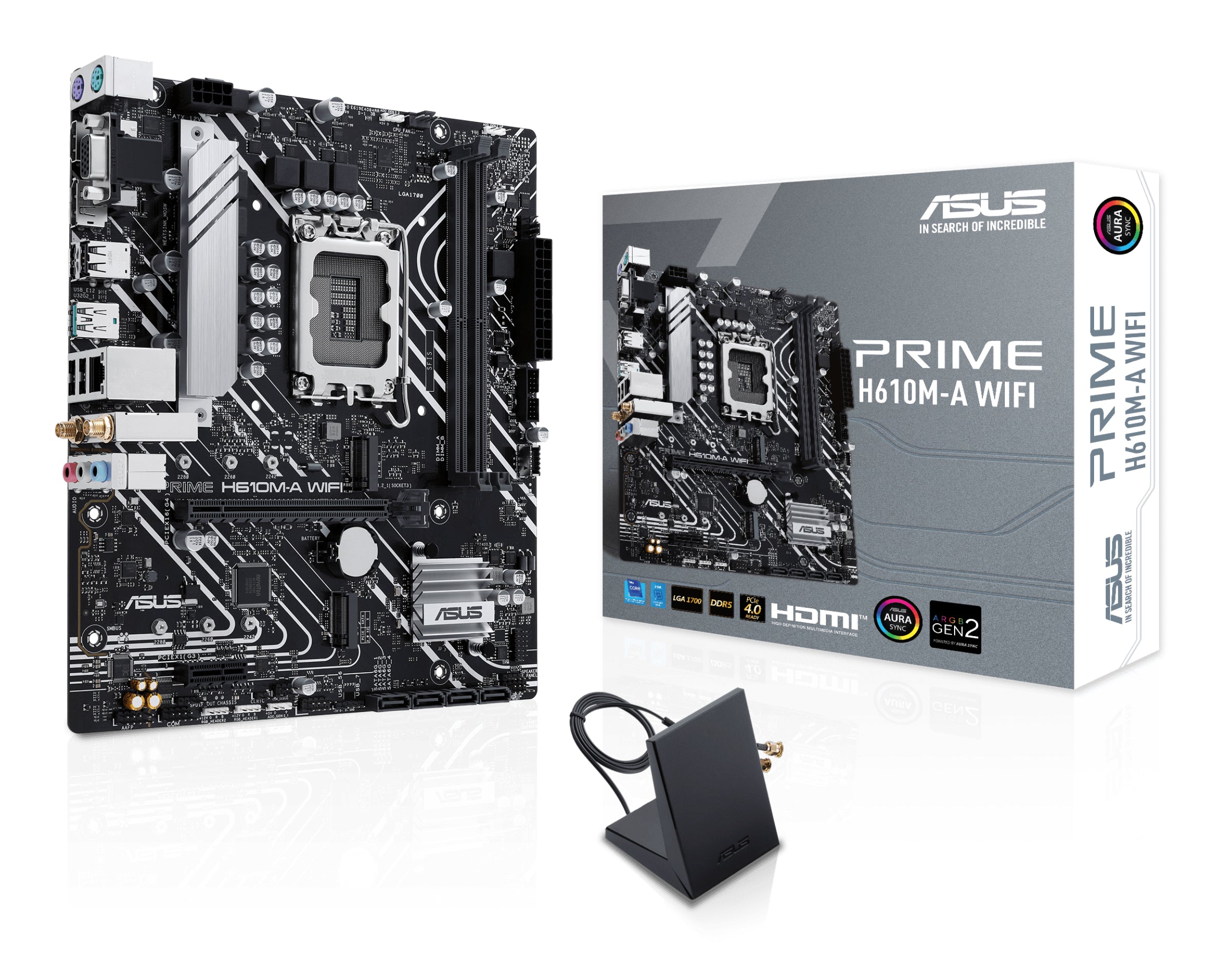 ASUS PRIME H610M-A WIFI Micro-ATX Intel H610
