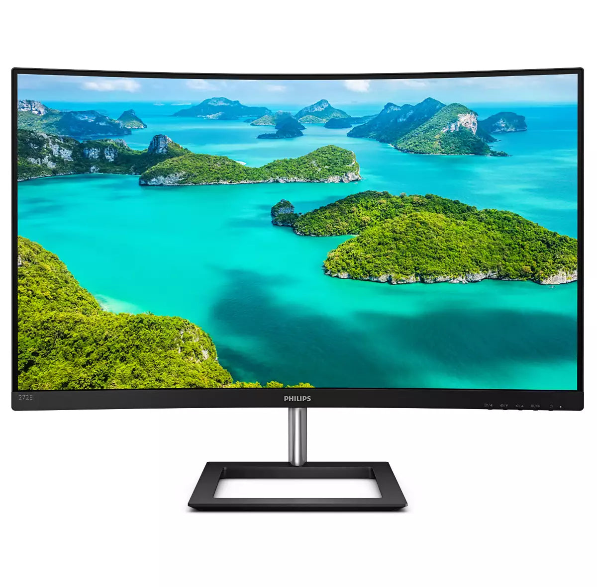 Philips E-line 272E1CA 27 VA 1920 x 1080 (Full HD) VGA (HD-15) HDMI DisplayPort 75Hz
