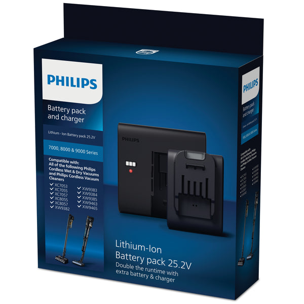 Philips Battery pack and charger XV1797/01 Litium-ion-batteripakke 25,2 V