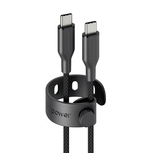 empower by PanzerGlass Racing USB-C to USB-C 1.2m sort