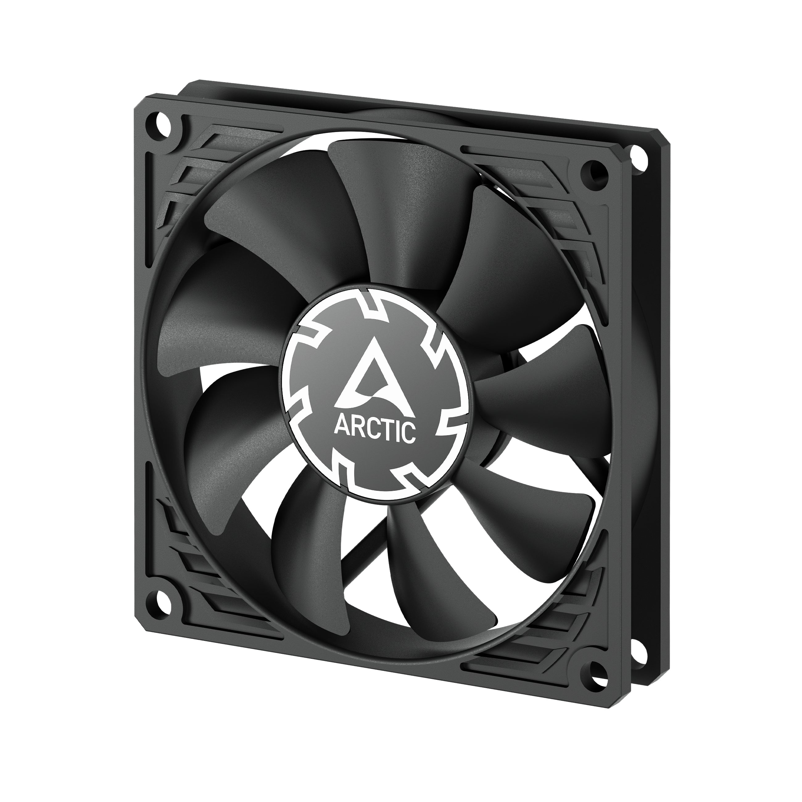 ARCTIC P8 Slim PWM PST Fan 1-pack Sort 80 mm