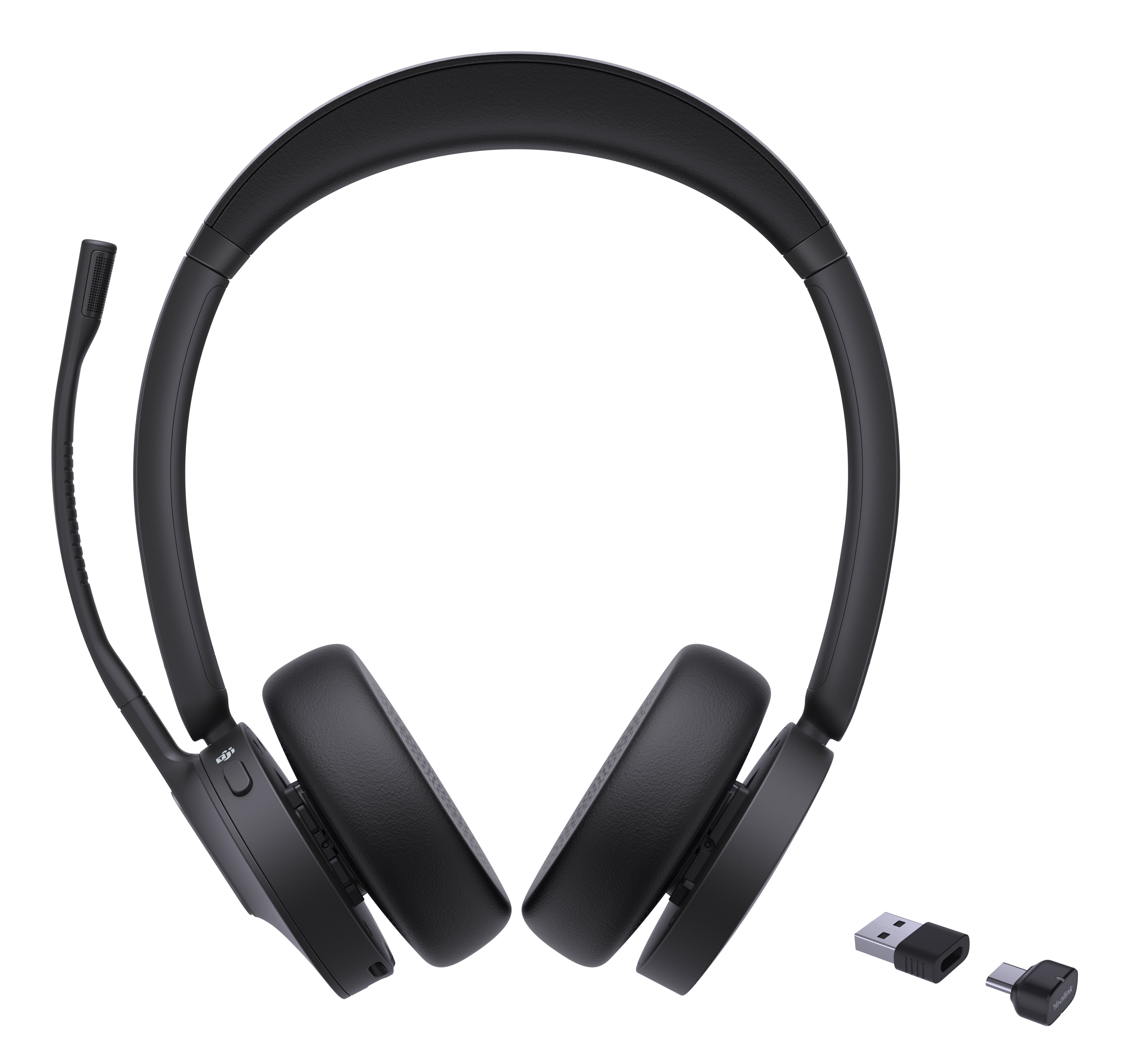 Yealink BH70 Dual Trådløs Headset Sort