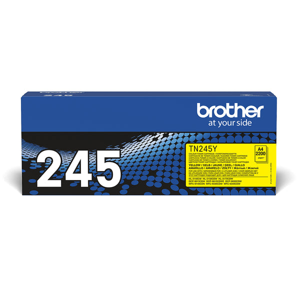 Brother TN-245Y tonerpatron 1 stk Original Gul