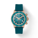 Tissot Seastar 1000 kvarts Chronograph 38mm blå gummirem ur T120.217.37.041.00