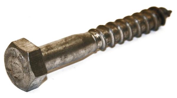 DIN 571 fransk skrue Rustfri A2, 40mm - 200stk