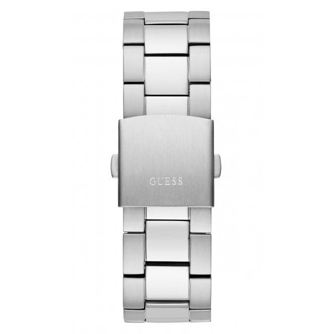 Guess Watches Gents Edge rustfrit stål sølv ur Gw0539g1