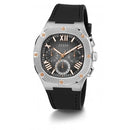Guess Watches Gents Headline rustfrit stål sølv ur Gw0571g1