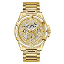 Guess Watches Gents King rustfrit stål guldfarvet ur Gw0497g2
