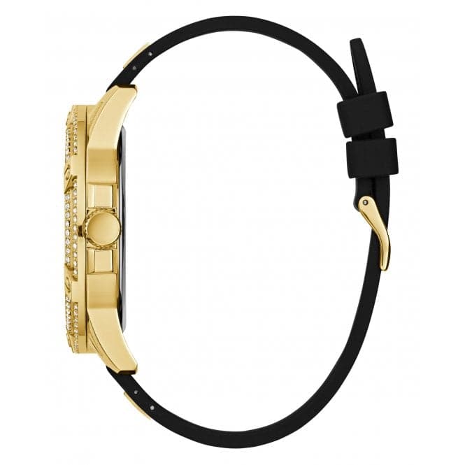 Guess Watches Gents King rustfrit stål guld ur Gw0537g2
