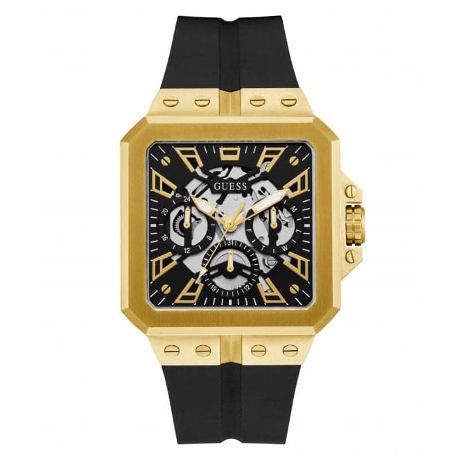 Guess Watches Gents Leo guldfarvet ur Gw0637g2