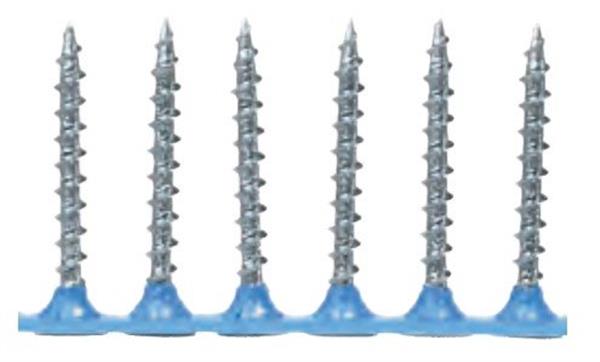 Expandet gipsskruer båndede - 120stk