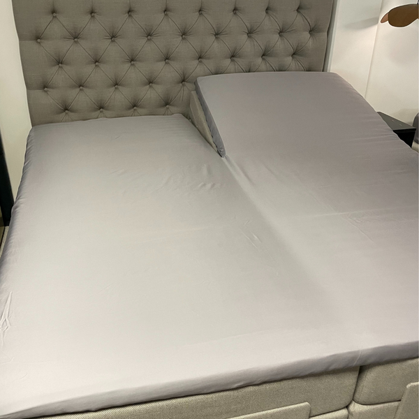 Cool Natures - Tencel Splitlagen med elastik - Hvid