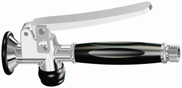 Kriss håndbruser til forbruser med trykstødsdæmpning