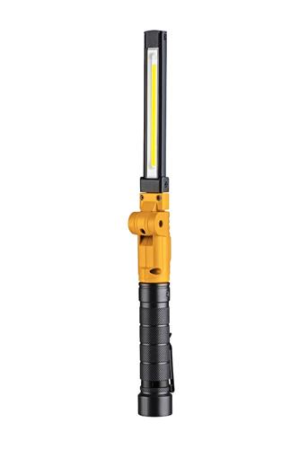Ironside LED slim håndlampe med UV lys