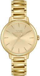 Hugo Boss dameur 1502541 Signature guldfarvet rustfrit stål