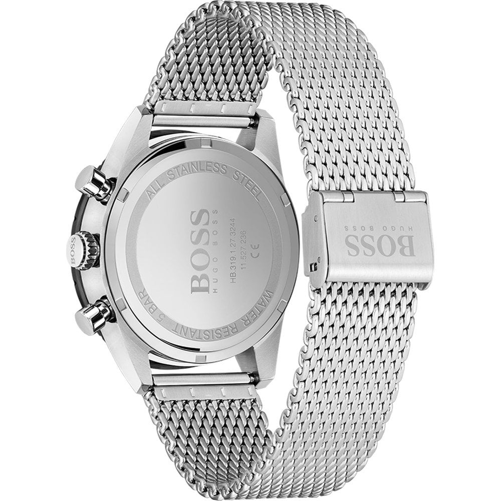 Hugo Boss herreur 1513886 Chronograph Pilot Edition rustfrit stål