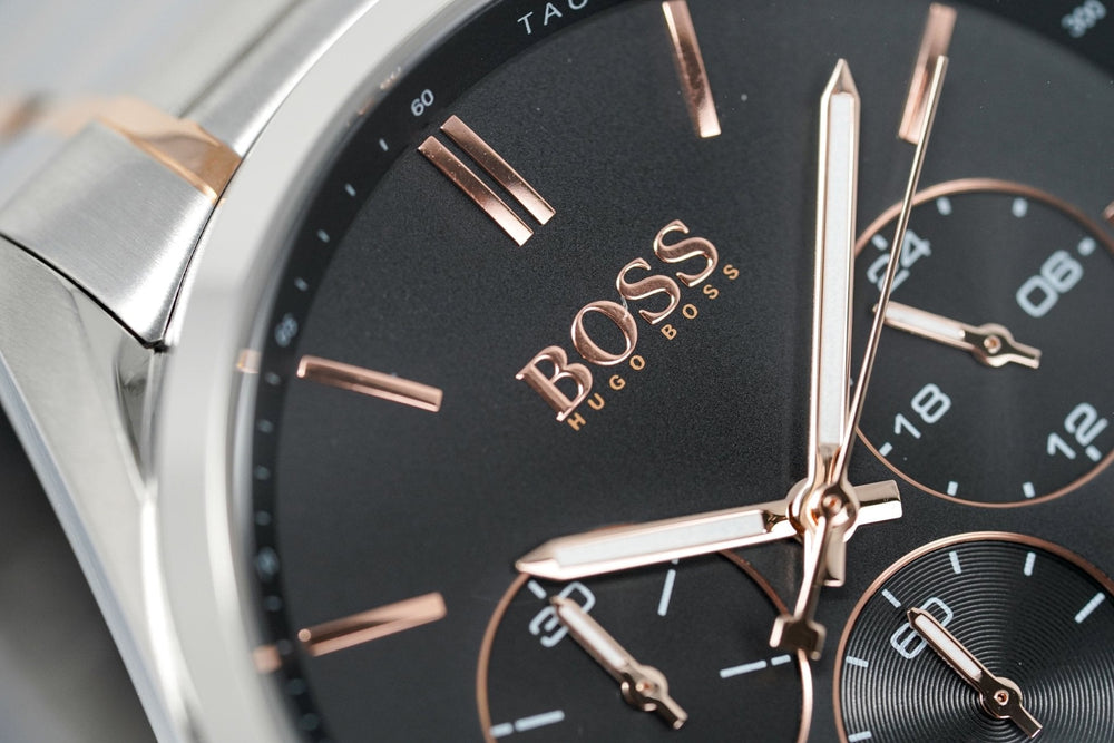 Hugo Boss Men S ur Champion tofarvet sort Hb1513819