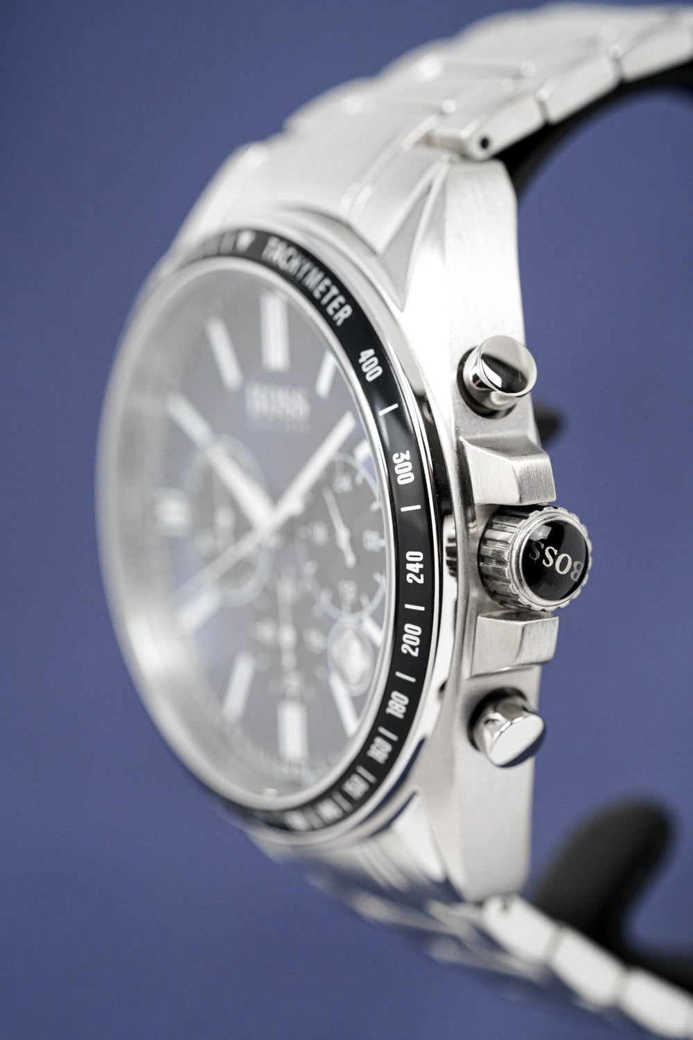 Hugo Boss Men S ur Chronograph Driver blå Hb1513081