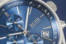 Hugo Boss Men S ur Chronograph Grand Prix blå Hb1513478