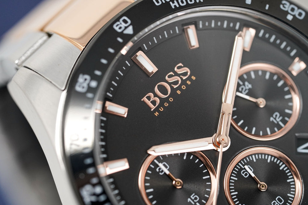 Hugo Boss Men S ur Chronograph Hero tofarvet Hb1513757