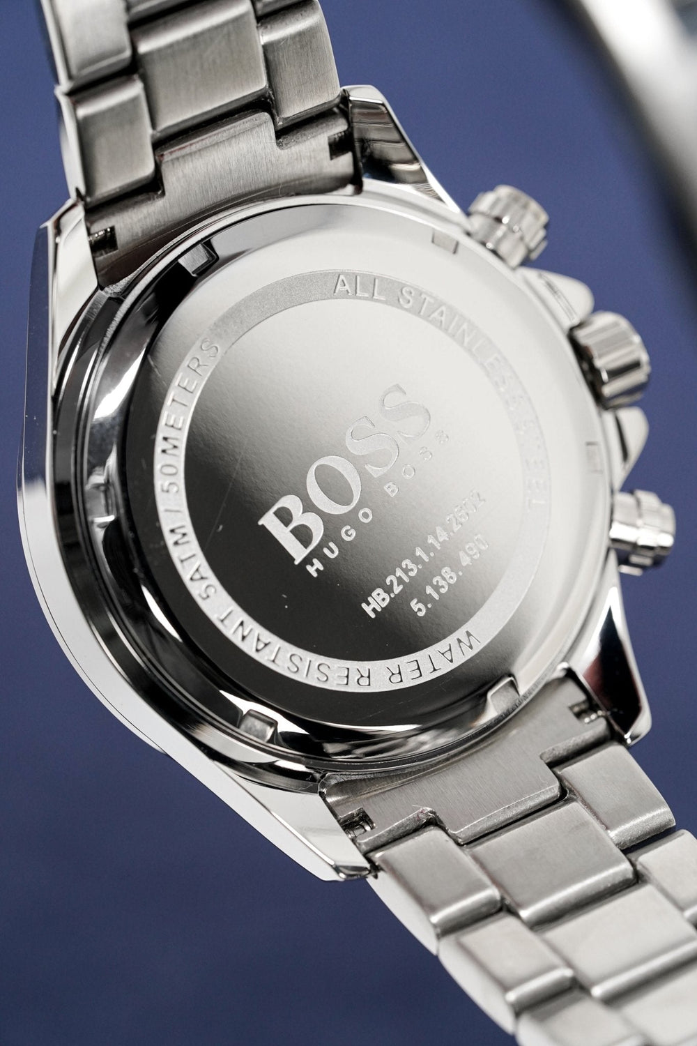 Hugo Boss Men S ur Chronograph Ikon sort Hb1512965