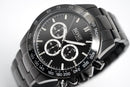 Hugo Boss Men S ur Chronograph Ikon sort PVD-belægning Hb1512961