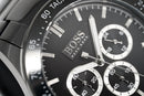 Hugo Boss Men S ur Chronograph Ikon sort PVD-belægning Hb1512961