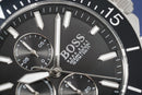 Hugo Boss Men S ur Chronograph Ocean Edition sort Hb1513701