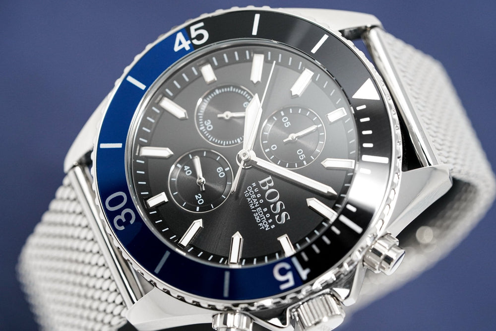 Hugo Boss Men S ur Chronograph Ocean Edition Hb1513742