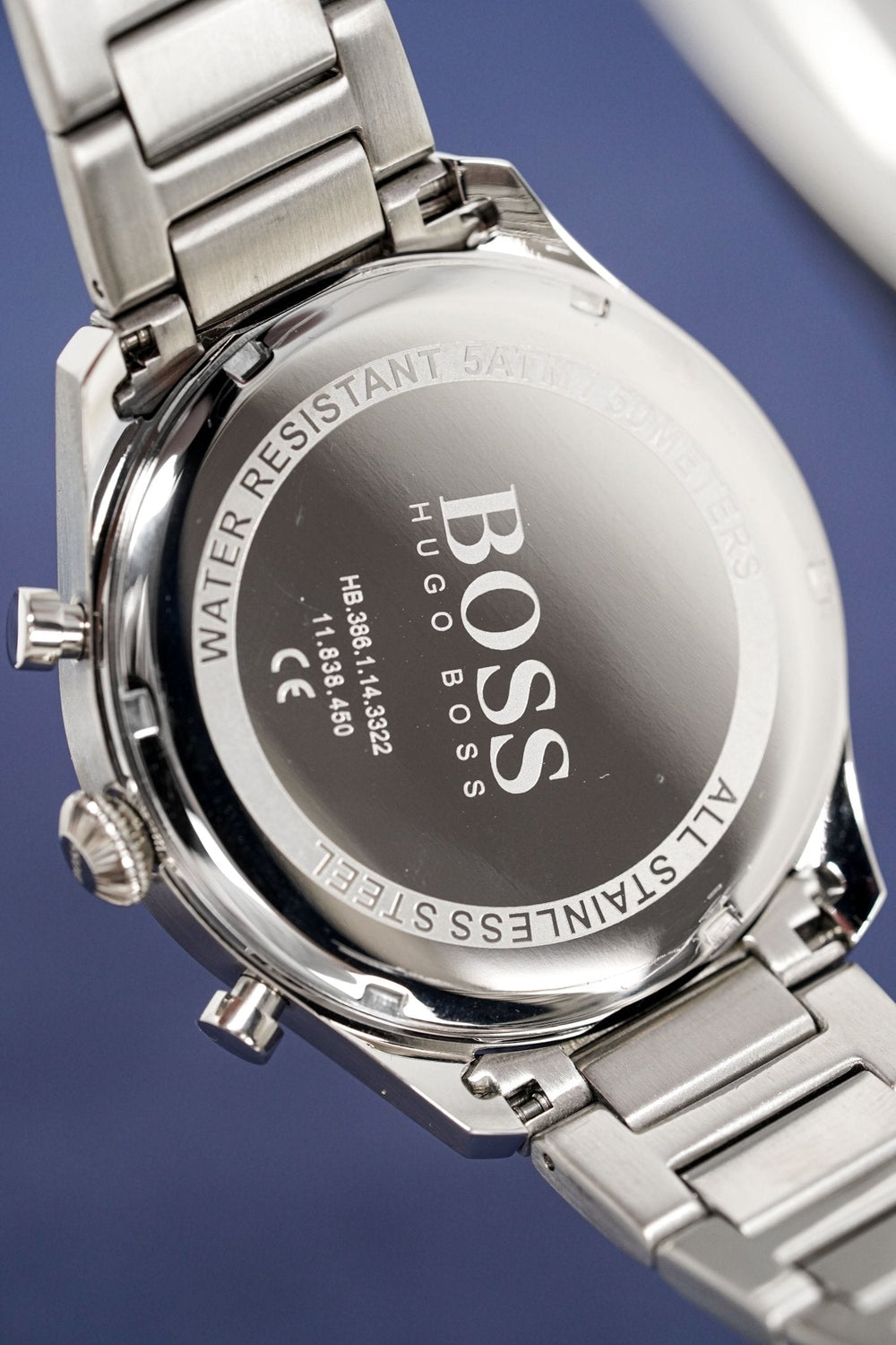 Hugo Boss Men S ur Chronograph Pioneer blå Hb1513867