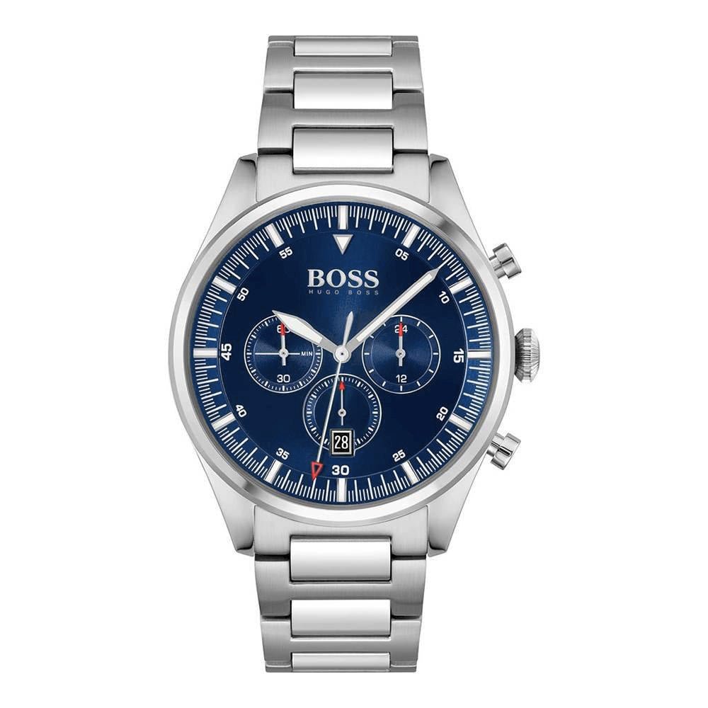 Hugo Boss Men S ur Chronograph Pioneer blå Hb1513867