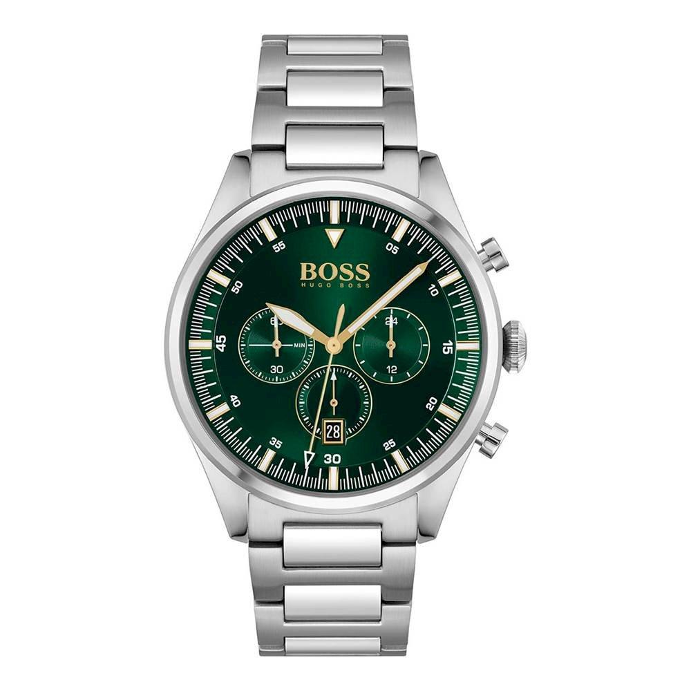 Hugo Boss Men S ur Chronograph Pioneer grøn Hb1513868