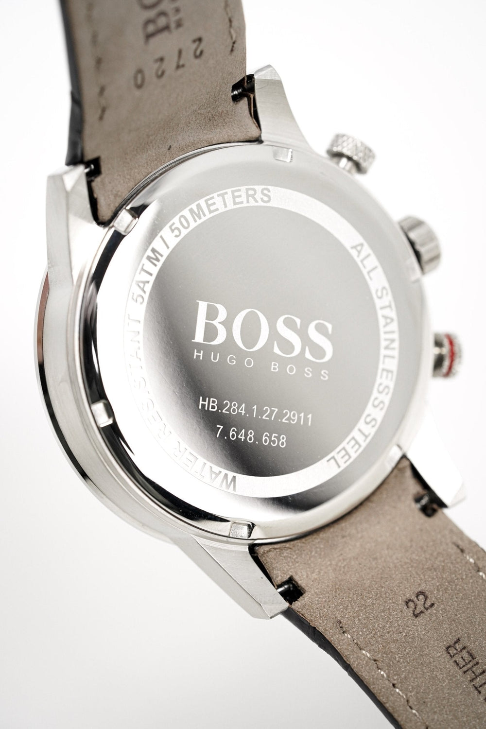 Hugo Boss Men S ur Chronograph Rafale sort Hb1513390