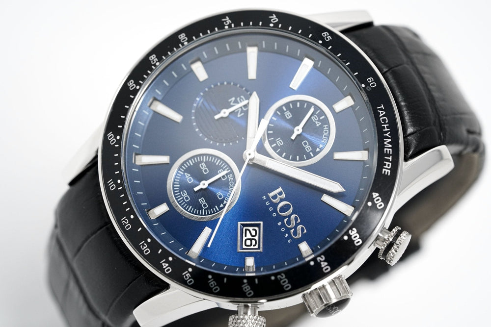 Hugo Boss Men S ur Chronograph Rafale blå Hb1513391