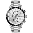 Hugo Boss Men S ur Chronograph Rafale sølv Hb1513511