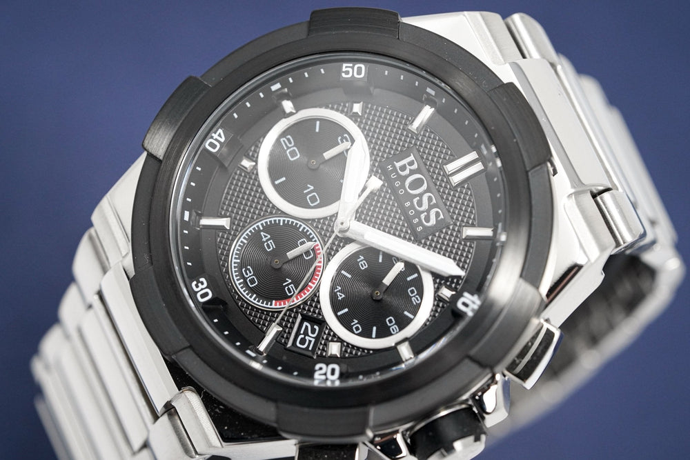 Hugo Boss Men S ur Chronograph Supernova sort Hb1513359